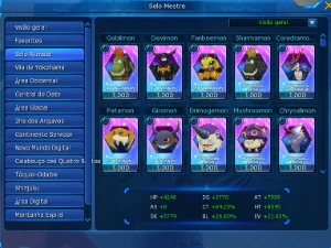 Conta LADMO Omegamon Rank U - Digimon Masters Online