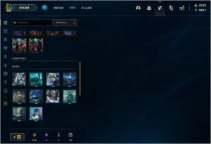 Conta League of Legends Unranked - 92 Skins Fodas 118 Champs LOL