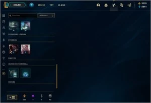 Conta League of Legends Unranked - 92 Skins Fodas 118 Champs LOL