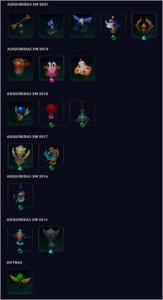Conta League of Legends Unranked - 92 Skins Fodas 118 Champs LOL