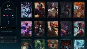 CONTA LOL - LVL 171 - 98 Champions - 73 Skins - FULL ACESSO - League of Legends