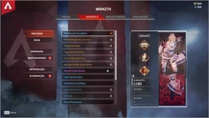 Conta Apex Legends- Herança Wraith/founder Pack etc