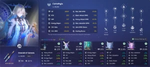 Conta Wuthering Waves - Union 59 - Cartethyia/Ciaconna/Phrol - Steam