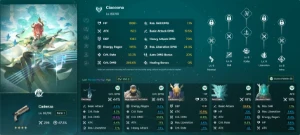 Conta Wuthering Waves - Union 59 - Cartethyia/Ciaconna/Phrol - Steam