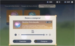 Conta genshim impact AR50 - Genshin Impact