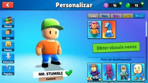 Conta A Venda * Passe Comprado*Com 1 Mítica E 1 Especial - Stumble Guys