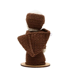 São Francisco de Assis em Amigurumi - Artesanato e Personalizados