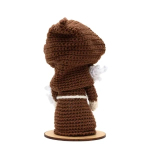 São Francisco de Assis em Amigurumi - Artesanato e Personalizados