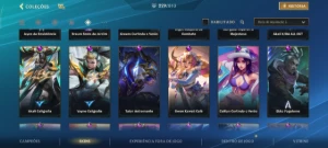 Conta wild rift no preço pra vender rápido, várias skins - League of Legends: Wild Rift LOL WR