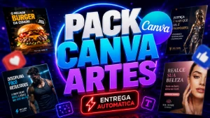 Mega Pack Canva Templates Editáveis (Varios Os Nichos) - Arte Digital Artes Canva