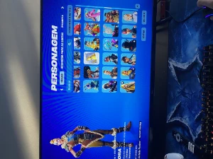 Fortnite S4 Temp 1 até Meio Da Temp 2, 273 skins,