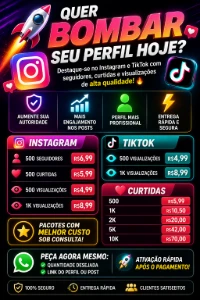 🚀 500 Seguidores Instagram por R$6,99 | Entrega Rápida - Redes Sociais