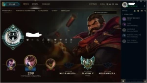 ACC platina 5 barata - League of Legends LOL