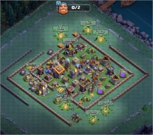 Cv13 quase full defesas barato com sexto construtor - Clash of Clans