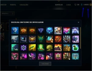 Conta Lol lvl 44, ouro 3 - League of Legends