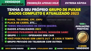 Puxar Dados, Grupo De Consulta De Dados - ✅ Vitalicio - 2023