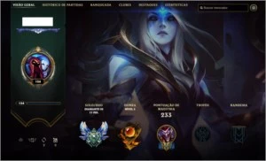 Conta diamante - League of Legends LOL