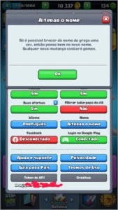 CONTA CLASH ROYALE ARENA LENDARIA LEVEL 8 COM TROCA DE NOME