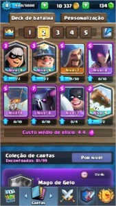 CONTA CLASH ROYALE ARENA LENDARIA LEVEL 8 COM TROCA DE NOME