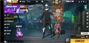 CONTA FREE FIRE BASTANTE GEMADA COM 6 CUBOS MÁGICOS