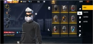 CONTA FREE FIRE BASTANTE GEMADA COM 6 CUBOS MÁGICOS
