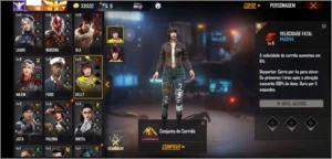 CONTA FREE FIRE BASTANTE GEMADA COM 6 CUBOS MÁGICOS