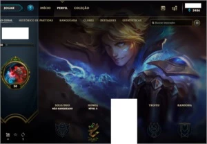 Conta de League of legends 21 campeões 1 skin LOL