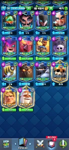Conta de clash royale