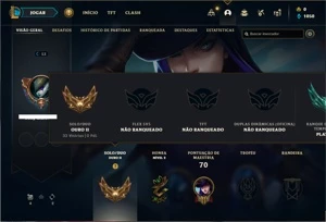 Conta ouro 2 com 36 Champs e 6 Skins - League of Legends LOL