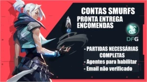 VALORANT- SMURFS PRONTA PARA COMPETITIVO -10 CASUAIS FEITAS