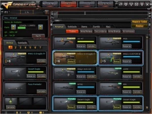 Conta Crossfire 1 Vip(m4-predador) e 1 M.N. (m4a1-custom br)