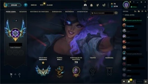 🔥 Conta De LOL CHALLENGER SOLOQ 🔥 - League of Legends