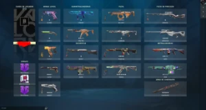 Conta Valorant D3 Com Phantom Champions E Outras Skins