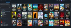 conta steam 120 jogos - elden ring+dlc - diablo 4+dlc