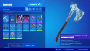 Conta fortnite skins tops Passe 5 e 950 vb para o proximo