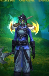 Druida 2.400 rank transmog elite dragon e Armas elite. - Blizzard