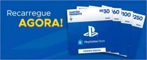 Gift Card PSN R$100 - Playstation