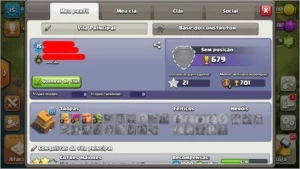 CONTA CLASH OF CLANS CV 4
