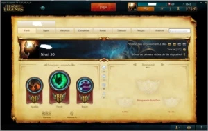 Conta league of legends com Muitas coisas raras LOL