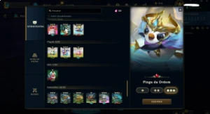 Conta League of legends 1443 SKINS + chromas e PAX JAX e TFT LOL
