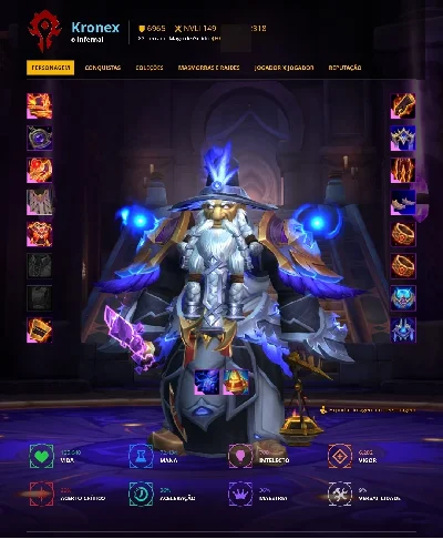 Conta World of Warcraft. - Blizzard