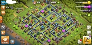 Conta clash of clans cv13