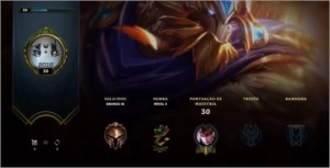 Main jungle com fragmento ultimate Elo gold - League of Legends LOL