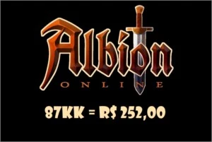 ALBION ONLINE SILVER - 87KK = R$ 252