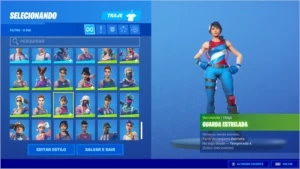 Conta Fortnite 140 Skins + Galaxy