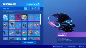 Conta Fortnite 140 Skins + Galaxy