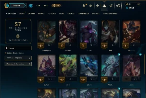 Diamante 4 com 45 Champs e 7 Skins - League of Legends LOL