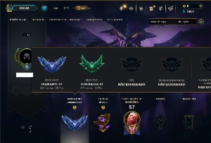 Diamante 4 com 45 Champs e 7 Skins