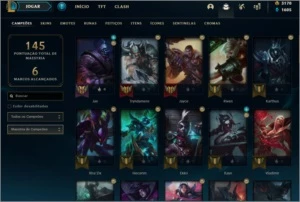 CONTA LOL MESTRE 400 PDL - League of Legends