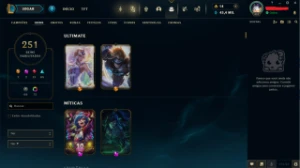 251 Skins (Full Acesso) Pra Sair Agora - League of Legends LOL